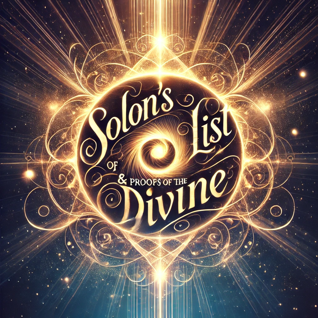 Solon's List & Proofs of the Divine